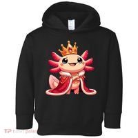 Axolotl Queen Anime Cute Kawaii Axolotl Toddler Hoodie thumb 0