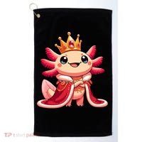 Axolotl Queen Anime Cute Kawaii Axolotl Golf Towel thumb 0