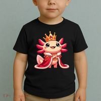 Axolotl Queen Anime Cute Kawaii Axolotl Toddler T-Shirt thumb 2