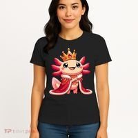 Axolotl Queen Anime Cute Kawaii Axolotl Women's T-Shirt thumb 4