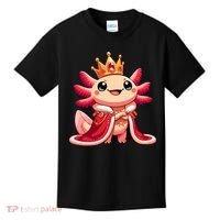 Axolotl Queen Anime Cute Kawaii Axolotl Kids T-Shirt thumb 0