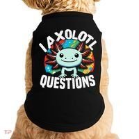 Axolotl Questions Anime Cute Kawaii Axolotl Doggie Tank thumb 0