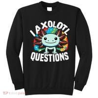 Axolotl Questions Anime Cute Kawaii Axolotl Sweatshirt thumb 0
