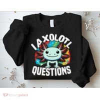 Axolotl Questions Anime Cute Kawaii Axolotl Sweatshirt thumb 2