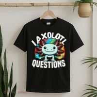 Axolotl Questions Anime Cute Kawaii Axolotl T-Shirt thumb 2