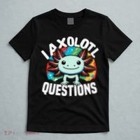 Axolotl Questions Anime Cute Kawaii Axolotl T-Shirt thumb 5