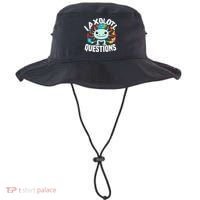 Axolotl Questions Anime Cute Kawaii Axolotl Bucket Hat thumb 0