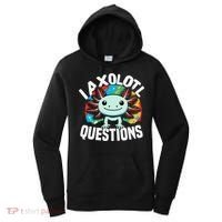 Axolotl Questions Anime Cute Kawaii Axolotl Women's Hoodie thumb 0