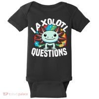 Axolotl Questions Anime Cute Kawaii Axolotl Baby Bodysuit thumb 0