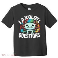 Axolotl Questions Anime Cute Kawaii Axolotl Toddler T-Shirt thumb 0