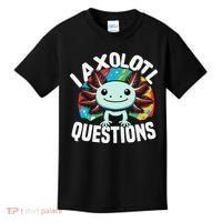 Axolotl Questions Anime Cute Kawaii Axolotl Kids T-Shirt thumb 0