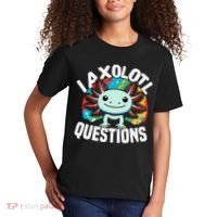 Axolotl Questions Anime Cute Kawaii Axolotl Kids T-Shirt thumb 2