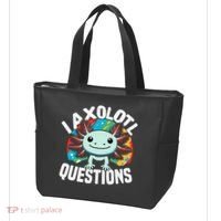 Axolotl Questions Anime Cute Kawaii Axolotl Tote Bag thumb 3