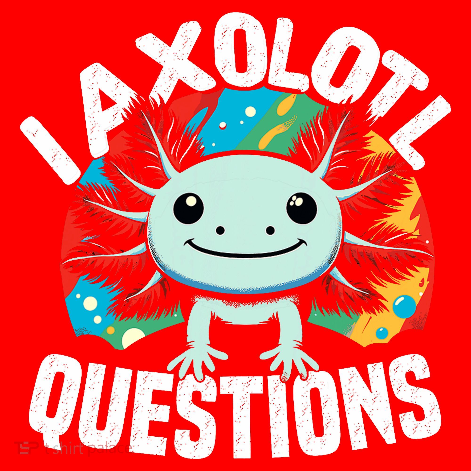 Axolotl Questions Anime Cute Kawaii Axolotl Santa Hat