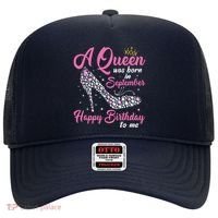 A Queens Are Born In September Birthday Girl Gift Hat thumb 0