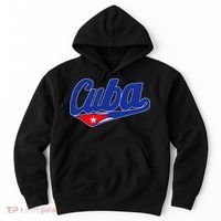 Asere Que Bola Cuban Havana Cuba Cuban Flag Baseball Hoodie thumb 0