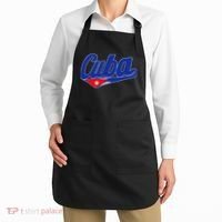 Asere Que Bola Cuban Havana Cuba Cuban Flag Baseball Apron thumb 2