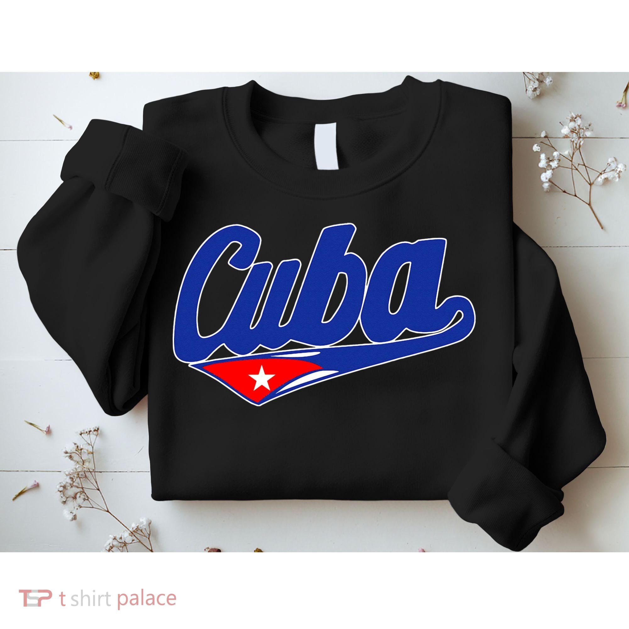 Asere Que Bola Cuban Havana Cuba Cuban Flag Baseball Sweatshirt