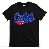 Asere Que Bola Cuban Havana Cuba Cuban Flag Baseball T-Shirt thumb 0