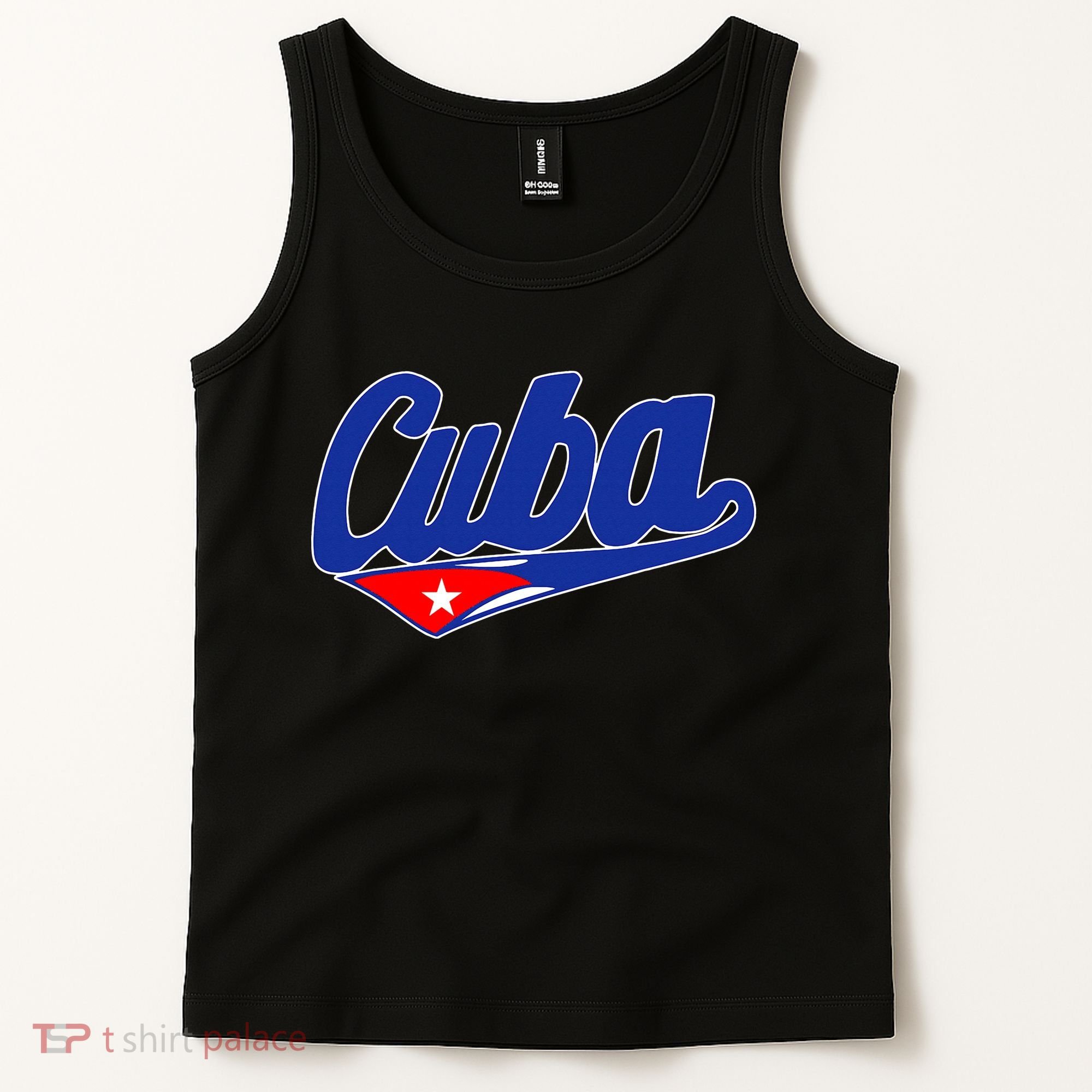 Asere Que Bola Cuban Havana Cuba Cuban Flag Baseball Tank Top