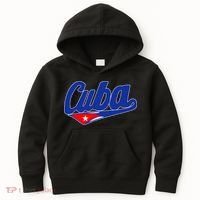 Asere Que Bola Cuban Havana Cuba Cuban Flag Baseball Kids Hoodie thumb 0