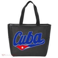 Asere Que Bola Cuban Havana Cuba Cuban Flag Baseball Tote Bag thumb 0