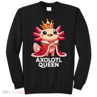 Axolotl Queen Cute Kawaii Axolotl Sweatshirt thumb 0