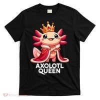 Axolotl Queen Cute Kawaii Axolotl T-Shirt thumb 0