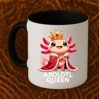 Axolotl Queen Cute Kawaii Axolotl Coffee Mug thumb 2