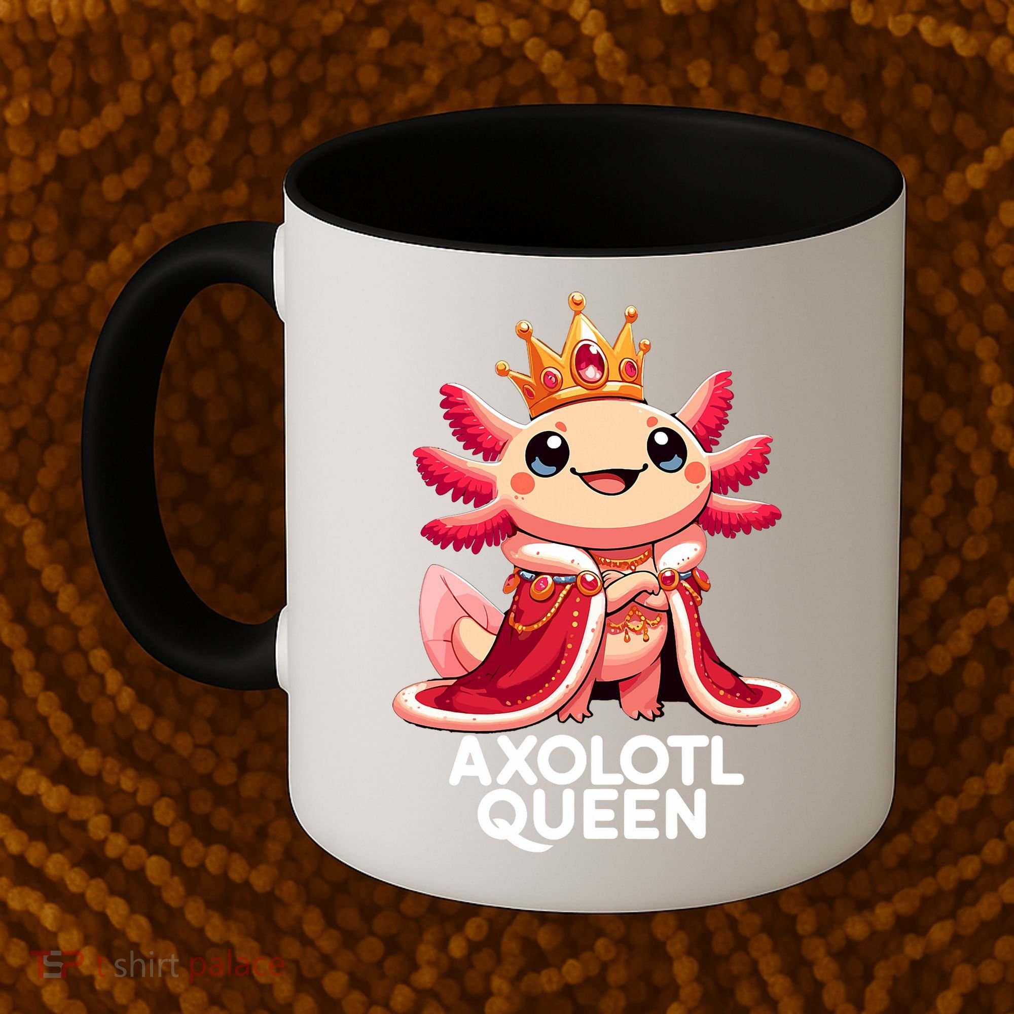 Axolotl Queen Cute Kawaii Axolotl Coffee Mug