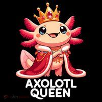 Axolotl Queen Cute Kawaii Axolotl Coffee Mug thumb 5
