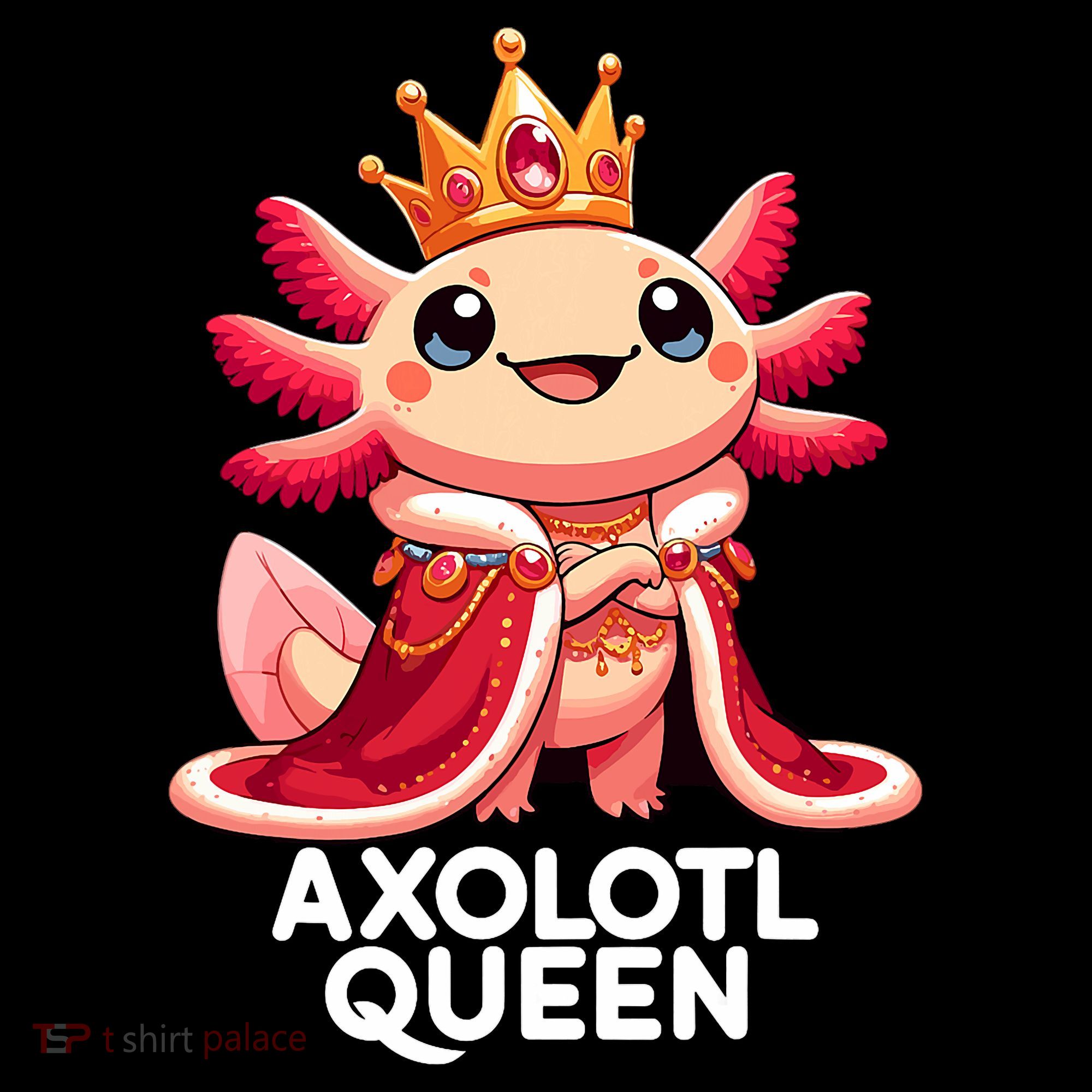 Axolotl Queen Cute Kawaii Axolotl Coffee Mug