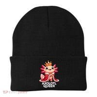 Axolotl Queen Cute Kawaii Axolotl Beanie thumb 0