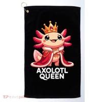 Axolotl Queen Cute Kawaii Axolotl Golf Towel thumb 0