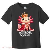 Axolotl Queen Cute Kawaii Axolotl Toddler T-Shirt thumb 0
