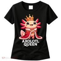 Axolotl Queen Cute Kawaii Axolotl Women's T-Shirt thumb 0