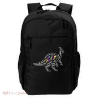 Autism Quotes Dinosaur Backpack thumb 0