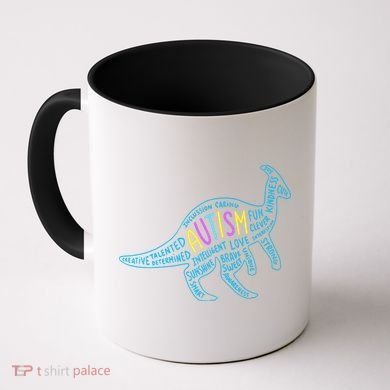 Autism Quotes Dinosaur Coffee Mug