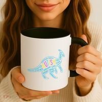 Autism Quotes Dinosaur Coffee Mug thumb 3
