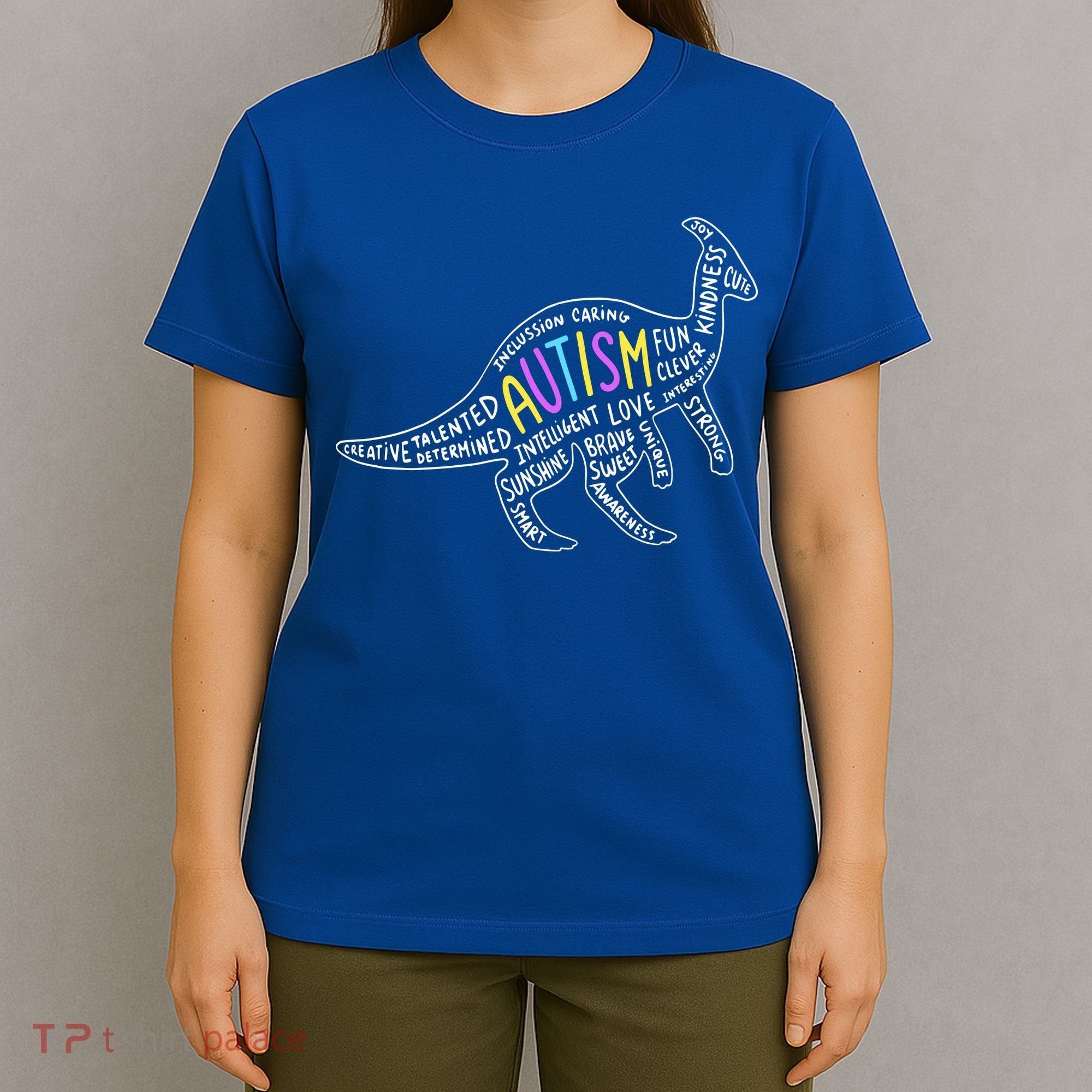Autism Quotes Dinosaur T-Shirt
