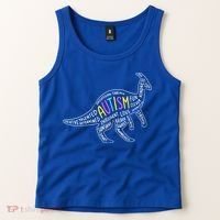 Autism Quotes Dinosaur Tank Top thumb 2