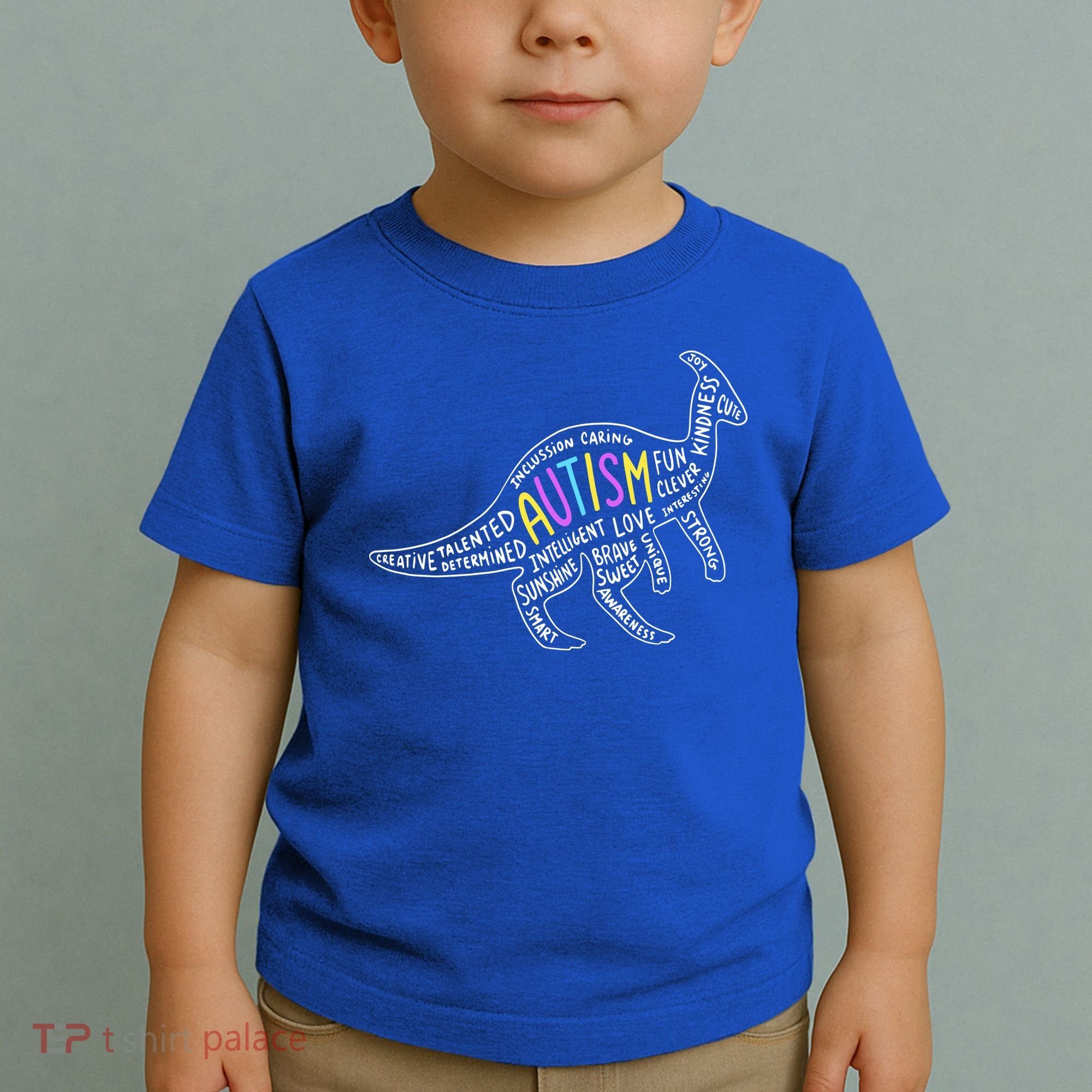 Autism Quotes Dinosaur Toddler T-Shirt