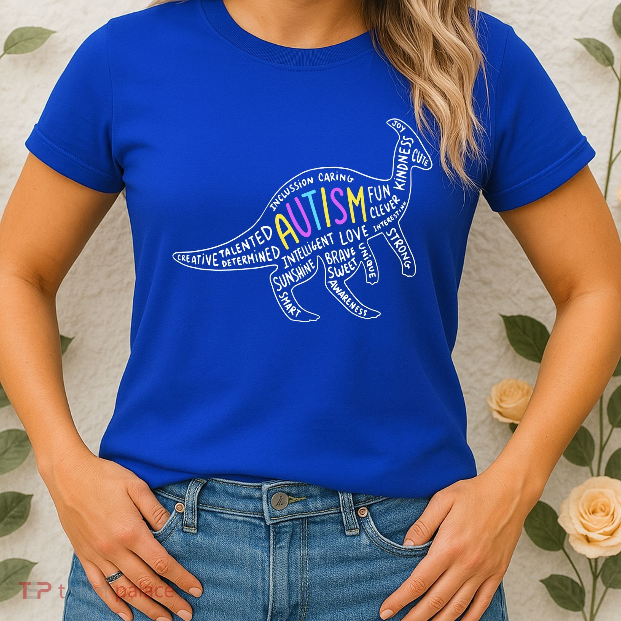 Autism Quotes Dinosaur Women's T-Shirt