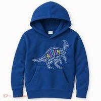 Autism Quotes Dinosaur Kids Hoodie thumb 0
