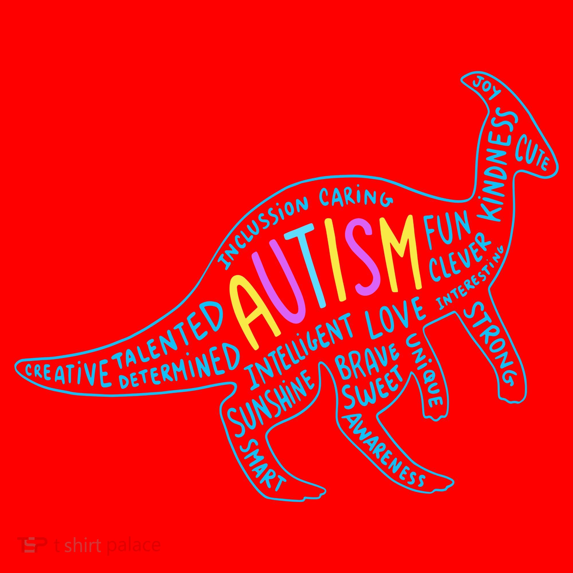Autism Quotes Dinosaur Santa Hat