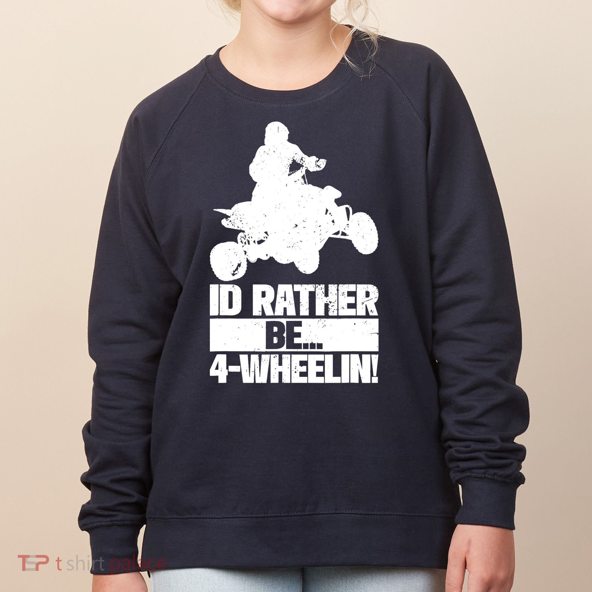 ATV Quad Four Wheeler Gear Off Roading ATV Quad Racing Women's Sweatshirt