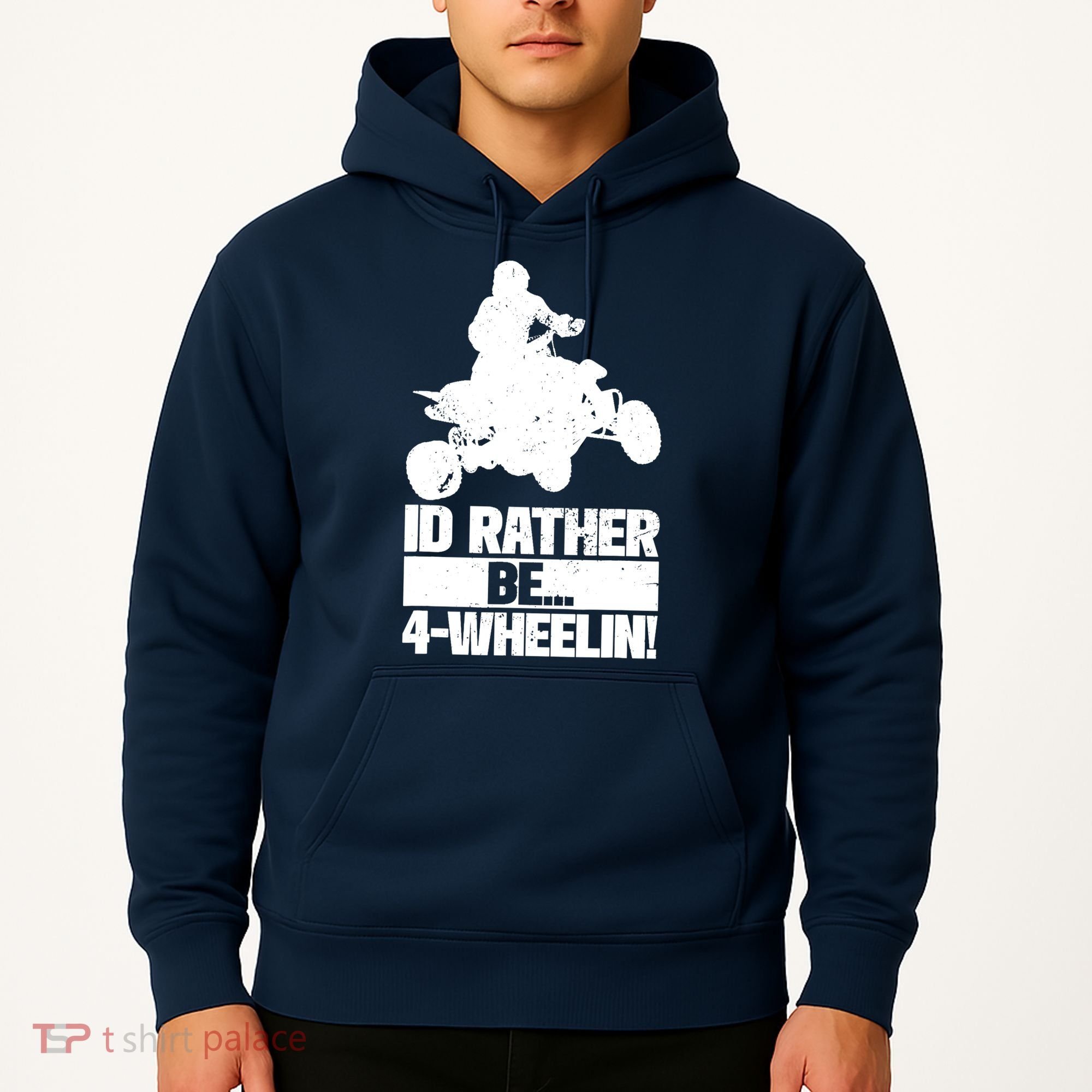 ATV Quad Four Wheeler Gear Off Roading ATV Quad Racing Hoodie
