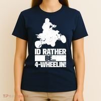ATV Quad Four Wheeler Gear Off Roading ATV Quad Racing T-Shirt thumb 4