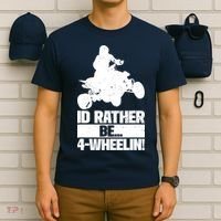 ATV Quad Four Wheeler Gear Off Roading ATV Quad Racing T-Shirt thumb 6