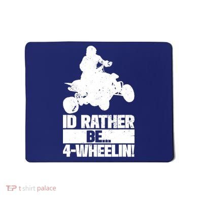 ATV Quad Four Wheeler Gear Off Roading ATV Quad Racing Mousepad